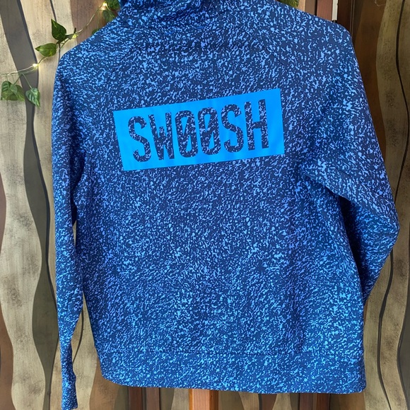 Nike Blue Dri-fit Hooded Pullover, size XL - Picture 4 of 4
